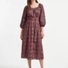 Ingrid Organic Cotton Maxi Dress - Pink Shibori Print 1 Ingrid Organic Cotton Maxi Dress - Pink Shibori Print -Cheap Closet Curation Store AU22 D447 INGRID PINK SHIBORI PRINT LS 1213