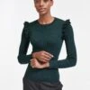 Jessie Wool Jumper - Dark Green -Cheap Closet Curation Store AU22 K71 JESSIE DARK GREEN LS 1801