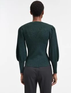 Eva Wool Crew Neck Jumper - Dark Green -Cheap Closet Curation Store AU22 K88 EVA DARKGREEN LS 854