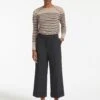 Turner Classic Wool Crop Wide Leg Trouser - Charcoal 1 Turner Classic Wool Crop Wide Leg Trouser - Charcoal -Cheap Closet Curation Store AU22 TR42 TURNER CHARCOAL LS 28979
