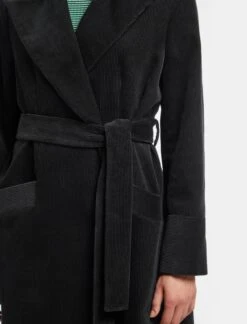 Roxanne Corduroy Coat - Black -Cheap Closet Curation Store AU23 C10 ROXANNE BLACK LS 15902
