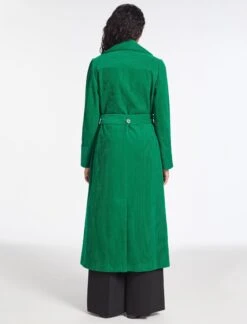 Roxanne Corduroy Coat - Emerald Green -Cheap Closet Curation Store AU23 C10 ROXANNE EMERALDGREEN LS 917
