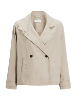 Rory Cotton Twill Jacket - Beige -Cheap Closet Curation Store AU23 JK52 RORY BEIGEKHAKI CO