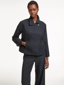 Rory Cotton Twill Jacket - Navy -Cheap Closet Curation Store AU23 JK52 RORY NAVY LS 1718