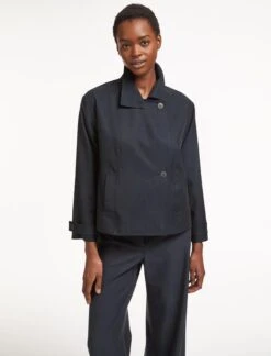 Rory Cotton Twill Jacket - Navy -Cheap Closet Curation Store AU23 JK52 RORY NAVY LS 1723