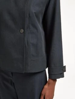 Rory Cotton Twill Jacket - Navy -Cheap Closet Curation Store AU23 JK52 RORY NAVY LS 1737