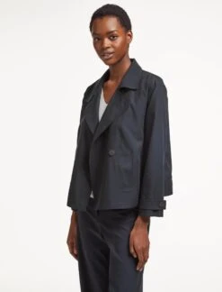 Rory Cotton Twill Jacket - Navy -Cheap Closet Curation Store AU23 JK52 RORY NAVY LS 1780