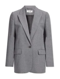 Jordan Stretch Wool Blazer - Mid Grey -Cheap Closet Curation Store AU23 JK57 JORDAN GREYMELANGE CO