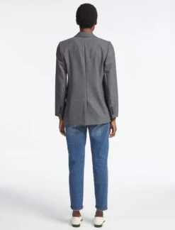 Jordan Stretch Wool Blazer - Mid Grey -Cheap Closet Curation Store AU23 JK57 JORDAN GREYMELANGE LS 3844