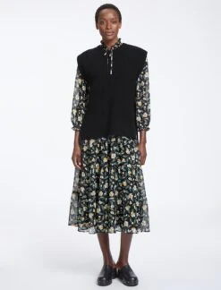 Janice Wool Round Neck Sleeveless Jumper - Black 13 Janice Wool Round Neck Sleeveless Jumper - Black -Cheap Closet Curation Store AU23 K129 JANICE BLACK LS0839