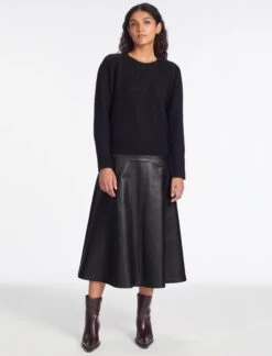 Joss Alpaca Jumper - Black -Cheap Closet Curation Store AU23 K149 JOSS BLACK LS 1538