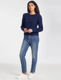 Joss Alpaca Jumper - Dark Blue -Cheap Closet Curation Store AU23 K149 JOSS DARKBLUE LS 1794