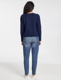 Joss Alpaca Jumper - Dark Blue -Cheap Closet Curation Store AU23 K149 JOSS DARKBLUE LS 1848