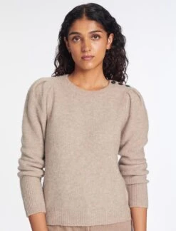 Joss Alpaca Jumper - Taupe -Cheap Closet Curation Store AU23 K149 JOSS TAUPE LS 661