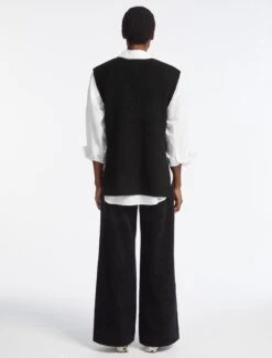 Janice Wool V Neck Sleeveless Jumper - Black -Cheap Closet Curation Store AU23 K58 JANICE BLACK LS 4733 ac3ef214 bb22 4cc3 a1d5 83532c7872d4