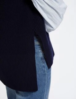 Janice Wool V Neck Sleeveless Jumper - Navy -Cheap Closet Curation Store AU23 K58 JANICE NAVY LS 4400 dfb2eca9 033c 4746 a898 98007cccd327