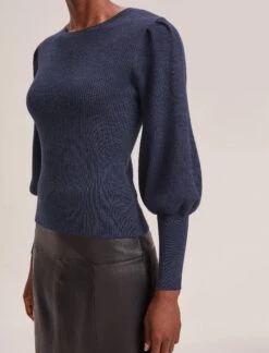 Eva Wool Crew Neck Jumper - Denim Blue 13 Eva Wool Crew Neck Jumper - Denim Blue -Cheap Closet Curation Store AU23 K88 EVA DENIMBLUE LS 41459
