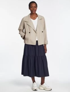 Rory Cotton Twill Jacket - Beige -Cheap Closet Curation Store AU23 RORY JK52 NAVY 1746