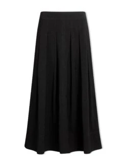 Sophia Techni Voile Maxi Skirt - Black -Cheap Closet Curation Store AU23 SK168 SOPHIA BLACK CO