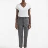 Clement New Wool Turn Up Trouser - Mid Grey -Cheap Closet Curation Store AU23 TR76 CLEMENT MIDGREY LS 465