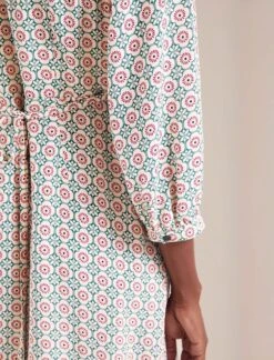 Daria Silk Midi Dress - Cream Floral Tile Print -Cheap Closet Curation Store AU24 D159 DARIA CREAMFLORALTILEPRINT LS 19806 d5abacb1 f73b 4682 a082 00de1566d199