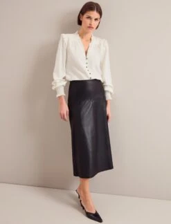 Stella Silk Shirt - Cream -Cheap Closet Curation Store AU24 S95 STELLA CREAM LS 0919