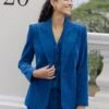 Gene Corduroy Blazer - Blue -Cheap Closet Curation Store Gene a79c2c0e 42d1 4d4c bb57 8a4929e3a354