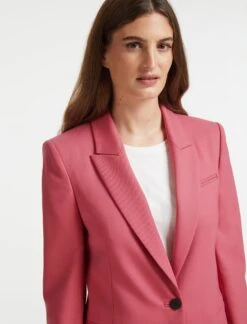 Jamie Classic Wool Blazer - Rose -Cheap Closet Curation Store JK10 Jamie Rose 14332