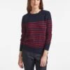 Hailey Wool Jumper - Navy Red Stripe -Cheap Closet Curation Store K85 Hailey Navy Red Stripe 14813