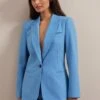 Jamie New Wool Blazer - Blue -Cheap Closet Curation Store RHST JK45 JAMIE BLUE 3004