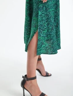 Millie Collared Long Sleeve Maxi Shirt Dress - Petrol Marble Print 9 Millie Collared Long Sleeve Maxi Shirt Dress - Petrol Marble Print -Cheap Closet Curation Store RSHT D344 MILLIE PETROL MARBLE PRINT LS 5827