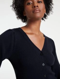 Eva Wool Cardigan - Navy -Cheap Closet Curation Store RSHT K31 EVA NAVY LS 18542