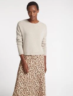 Lainey Cashmere Jumper - Beige -Cheap Closet Curation Store RSHT K43 LAINEY BEIGE LS 3683