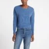 Lainey Cashmere Jumper - Mid Blue -Cheap Closet Curation Store RSHT K43 LAINEY MIDBLUE LS 3316