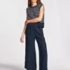 Nicki Wide Leg Trouser - Indigo -Cheap Closet Curation Store RSHT TR61 NICKI INDIGO LS 1704