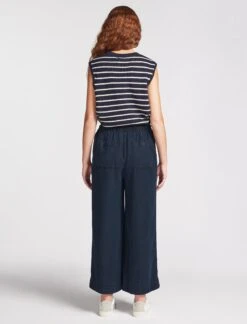 Nicki Wide Leg Trouser - Indigo -Cheap Closet Curation Store RSHT TR61 NICKI INDIGO LS 1762
