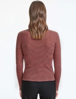 Mila Wool Jumper - Black Crimson White Stripe -Cheap Closet Curation Store SP22 K45 MILA CRIMSON NAVY CREAM LS 7399 eff07afd e07b 43e0 872d cc76a8d431b0