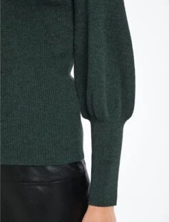 Eva Wool Funnel Neck Jumper - Dark Green -Cheap Closet Curation Store SP22 K56 EVA DARK GREEN LS 7507 aaf8d0ac b047 451e a10a 7453529990eb