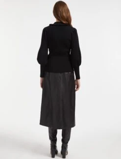 Tallulah Wool Jumper - Black -Cheap Closet Curation Store SP22 K65 TALLULAH BLACK LS 1052