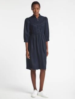 Cleo Midi Dress - Navy -Cheap Closet Curation Store SP23 D509 CLEO NAVY LS 3099