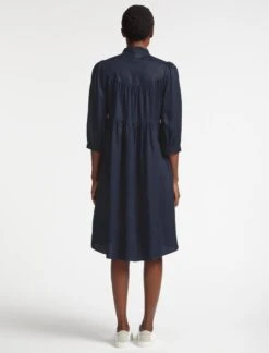 Cleo Midi Dress - Navy -Cheap Closet Curation Store SP23 D509 CLEO NAVY LS 3172