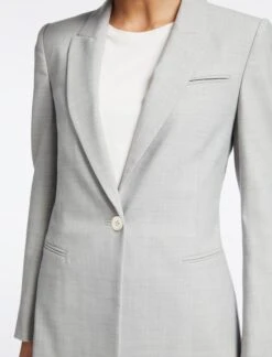 Jamie New Wool Blazer - Light Grey -Cheap Closet Curation Store SP23 JK47 JORDAN LIGHTGREY LS 5657