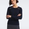 Frieda Wool Jumper - Navy 1 Frieda Wool Jumper - Navy -Cheap Closet Curation Store SP23 K114 FRIEDA NAVY LS 25317