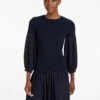 Coco Wool Jumper - Navy -Cheap Closet Curation Store SP23 K116 COCO NAVY LS 28310