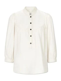 Cleo Blouse - Cream -Cheap Closet Curation Store SP23 S66 CLEO CREAM CO