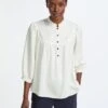 Cleo Blouse - Cream 2 Cleo Blouse - Cream -Cheap Closet Curation Store SP23 S66 CLEO CREAM LS 2140