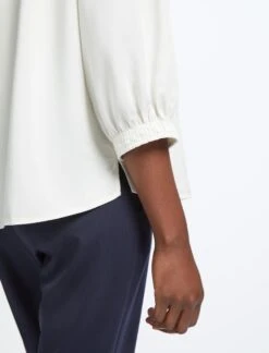 Cleo Blouse - Cream -Cheap Closet Curation Store SP23 S66 CLEO CREAM LS 2156