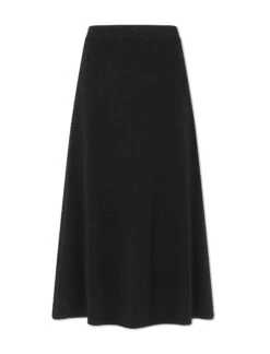 Sasha Wool Skirt - Black -Cheap Closet Curation Store SP23 SK137 SASHA BLACK CO