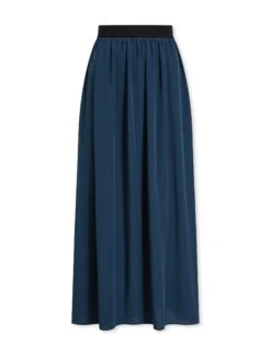 Serena Midi Skirt - Petrol -Cheap Closet Curation Store SP23 SK158 SIERRA PETROL CO