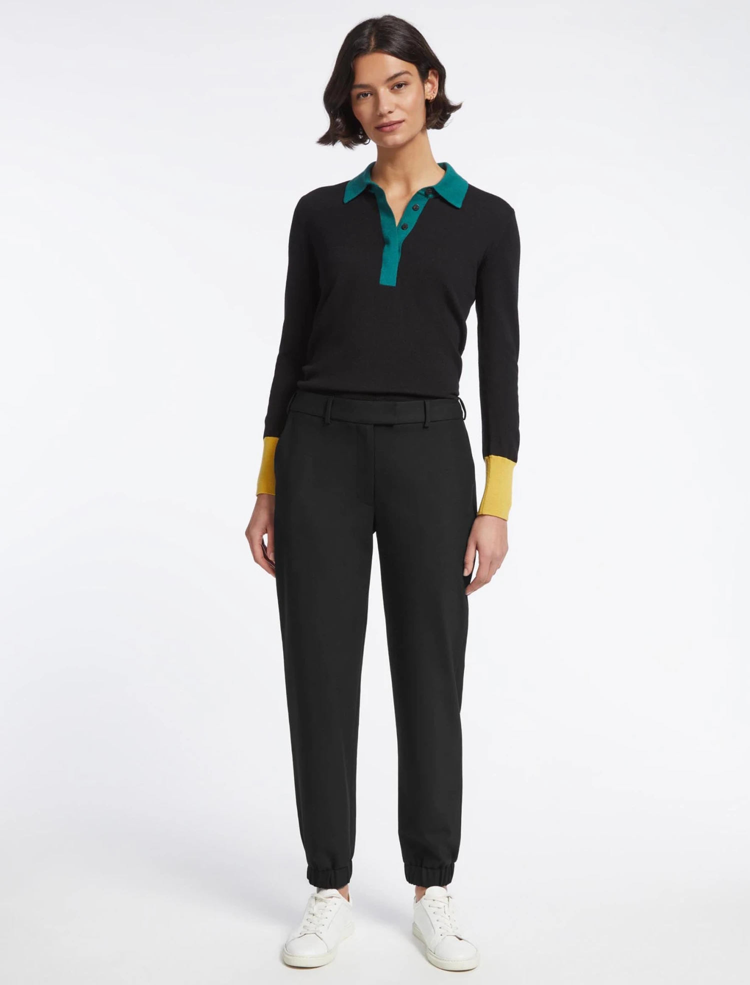 Jason New Wool Jogger - Black 3 Jason New Wool Jogger - Black